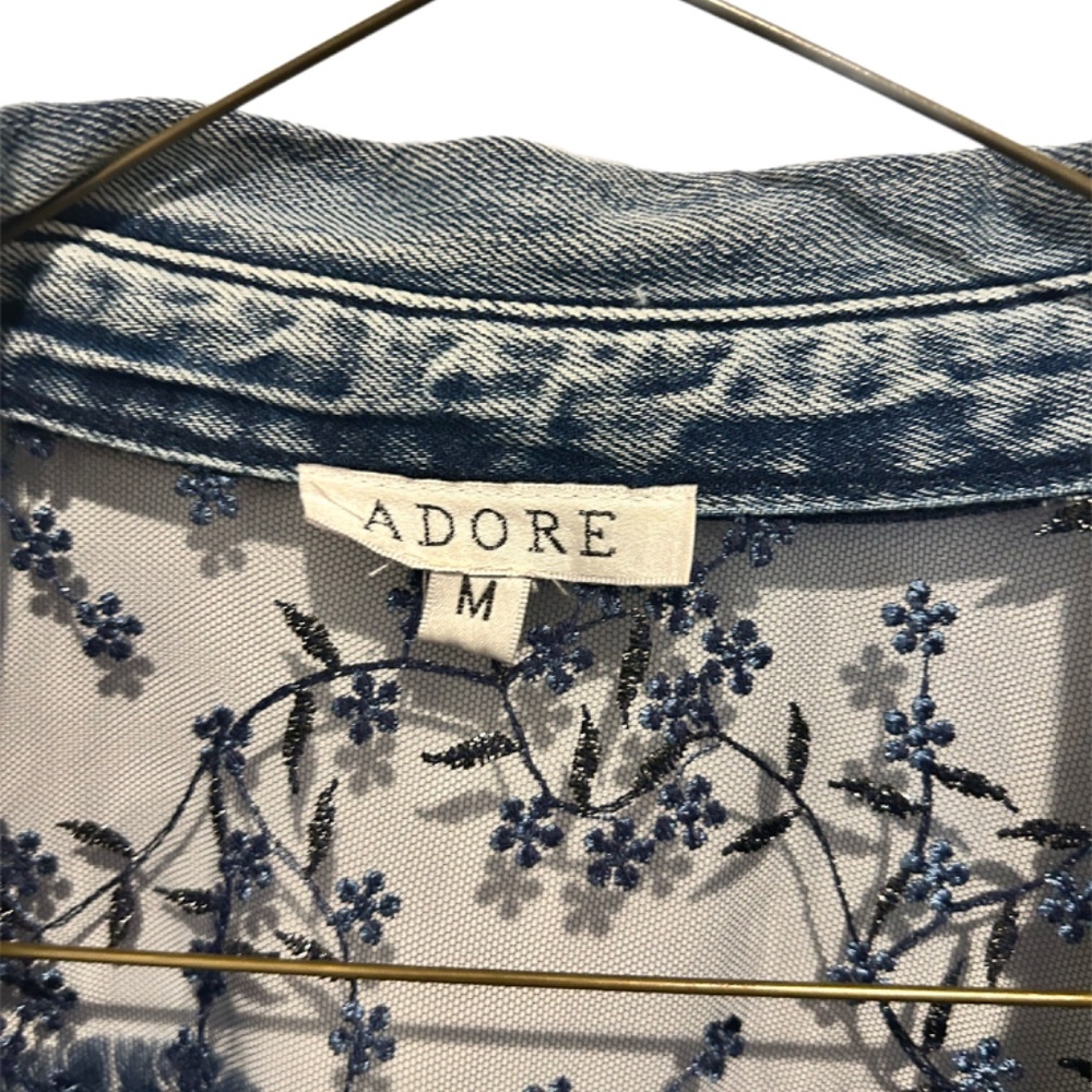 Lace and Jean Jacket - Picture 6 of 9